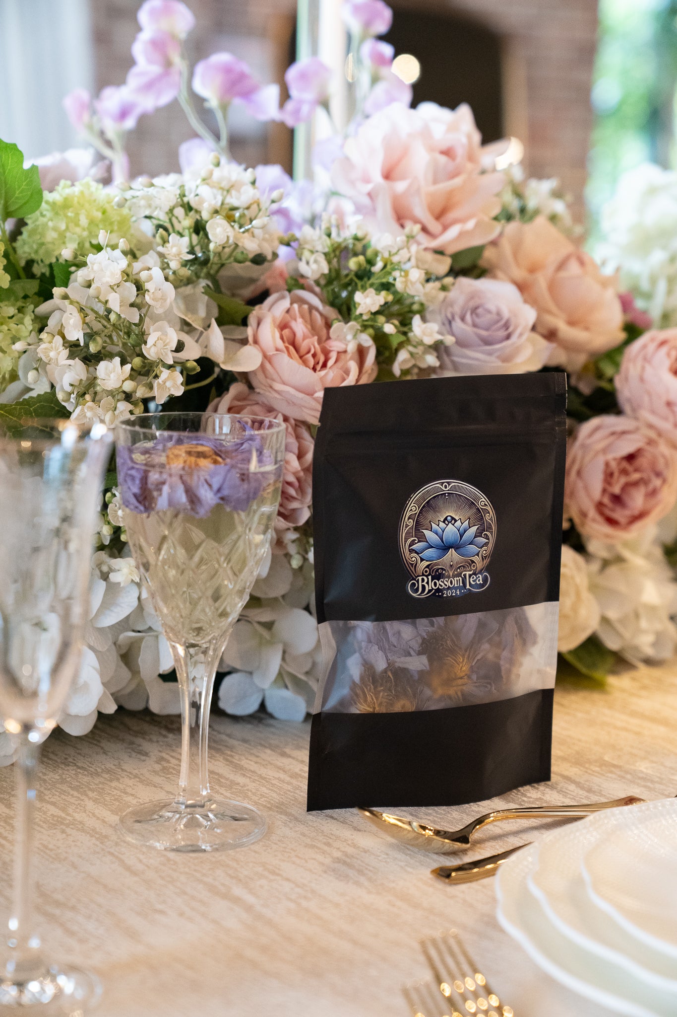Blue lotus tea