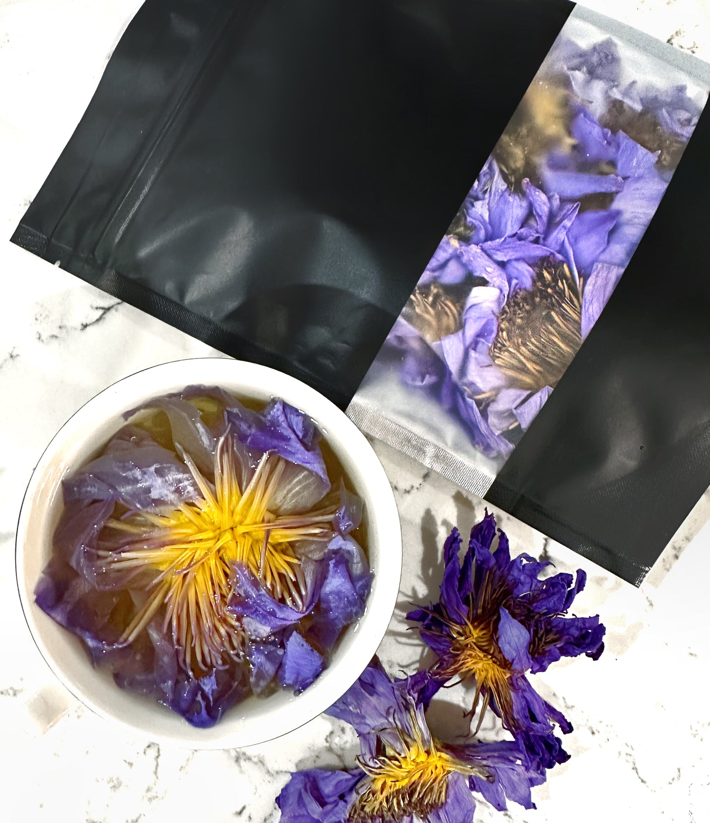 Blue lotus tea